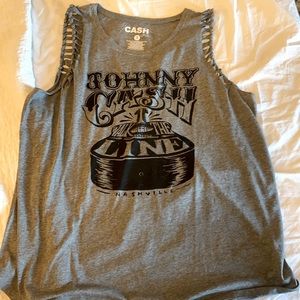 Johnny Cash officially licensed tank top from Torrid size 3